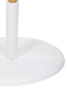 Autronic DR-N1006 WT Drevený stojanový vešiak biela, 40 x 175 cm