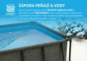 Marimex | Bazén Marimex Florida Premium 2,15x4,00x1,22 m bez príslušenstva - motív RATAN | 10340215