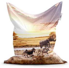 Sablio Sedací vak Safari - 200x140 cm