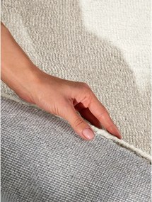 Krémový ručne tkaný koberec s prímesou vlny 125x200 cm Kari Organic – Villeroy&amp;Boch