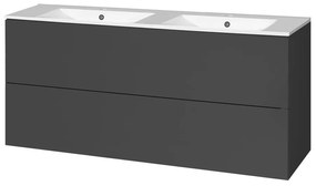 Mereo Mereo, Aira, kúpeľňová skrinka s keramickým umývadlom 121 cm, MER-CN753