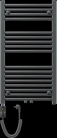 Mexen Ares, elektrické vykurovacie teleso 900 x 500 mm, 600 W, antracitová, W102-0900-500-2600-66
