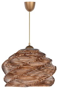 Luster na lanku RUCHE 1xE27/60W/230V ratan