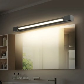 Brilagi - LED kúpeľňové osvetlenie zrkadla AQUA LINE LED/18W/230V 60 cm IP44 antracit