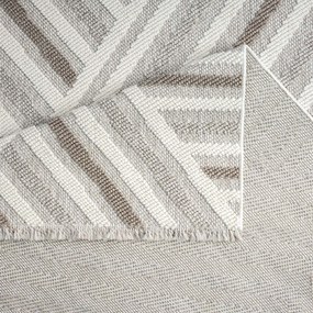 Dekorstudio Moderný koberec LINDO 7590 - béžový Rozmer koberca: 120x170cm