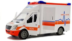 LEAN TOYS Sanitka na batérie – zvuk, svetlá