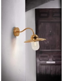 Nordlux - Vonkajšie nástenné svietidlo LUXEMBOURG 1xE27/60W/230V IP54 medené