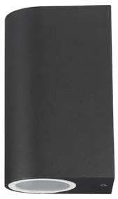 Vonkajšie nástenné svietidlo 2xGU10/20W/230V IP44