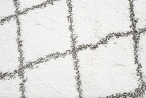 TA Koberec G931A KRÉMOVÁ/TMAVOSIVÁ BOHO Rozmer: 100x150 cm