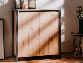 Úložná skrinka Denver, dub artisan/antracit%