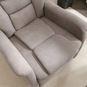 Kreslo s elektrickým ovládaním + USB konektorom, HARMO GREY