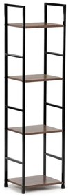 BONTEC Regál, mdf, hnedá, GD-214 OAK Farba: Hnedá