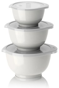 Biele misky v súprave 3 ks 750 ml Margrethe Mini – Rosti