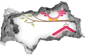 Samolepiaca nálepka na stenu Sova na vetve nd-b-101473258