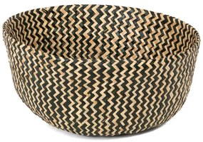 Úložný košík z morskej trávy Compactor Zic Zac, ⌀ 35 cm