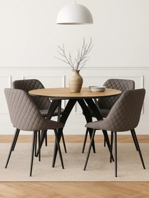 OKRÚHLY JEDÁLENSKÝ ROZKLADACÍ STÔL SIMONE 100 / 200 cm