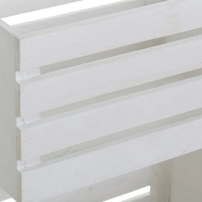 Biele úložné boxy v súprave 3 ks 31x23x15 cm – Casa Selección