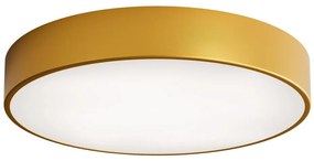 Kúpeľňové stropné svietidlo so snímačom CLEO 4xE27/24W/230V priemer 50 cm IP54 zlaté