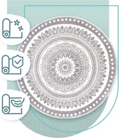 Koberec Agnella Soft Koro sivý / popol kruh