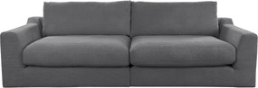 XXXLutz VEĽKÁ POHOVKA, textil, sivá Sit & More - Sedačky - 000144003410