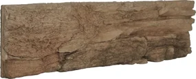 Obklad Vaspo skála zvrásnená hnedavý melír 10,8x40 cm reliéfna V55200