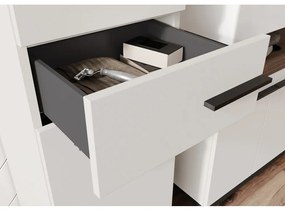 Svetlosivá kúpeľňová skrinka v dekore orecha 34x123 cm Yonkers - Germania