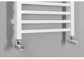 Sapho - Kúpeľňový radiátor METRO 266W 45x89 cm biely