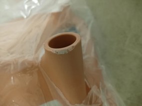 AKCIA Terakotová plastová stolička KATO II. akosť