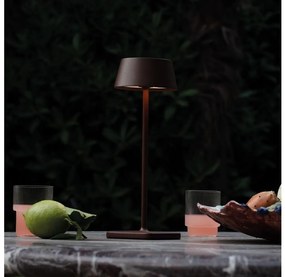 Ideal Lux - LED stmievateľná dotyková lampa PURE LED/1,5W/3,7V CRI 90 IP54 hnedá