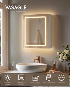 Zrkadlová skrinka BBK133W01