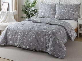 XPOSE® Bavlnené Renforcé obliečky BIANCA - sivé