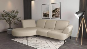 XXXLutz ROHOVÁ SEDAČKA, textil, krémová Sit & More - Sedačky - 000144013218
