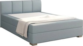 KONDELA Riana Komfort 120 čalúnená jednolôžková posteľ mentolová