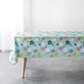 Obrusy Douceur d intérieur  NAPPE RECTANGLE 150 x 240 CM POLYESTER IMPRIME LILY MENTHE