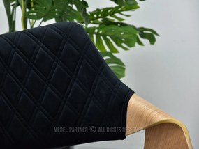 Stolička Rolf K (dub čierny + čierna). Akcia -31%. Vlastná spoľahlivá doprava až k Vám domov. 1111252