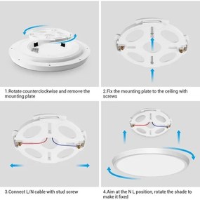 Immax NEO 07164-40- LED RGBCCT Stmievateľné svietidlo 50W/230V Wi-Fi Tuya+DO