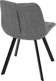Jedálenská stolička sivá HC-465 GREY2