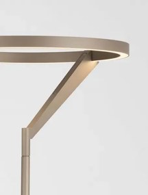 LED stmievateľná champaign zlatá stojaca lampa Tilia 2