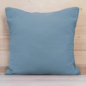 Biante Mušelínová obliečka na vankúš MSN-025 Modrá 50 x 70 cm