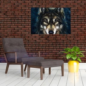 Obraz - Vlk (90x60 cm)