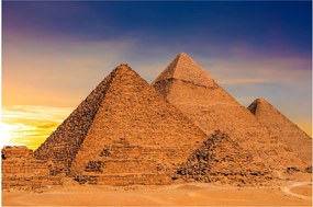 Obraz - Egyptské pyramídy (90x60 cm)