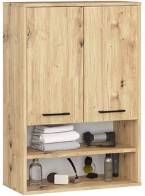 Kúpeľňová skrinka FIN H934 W64 2D 1P dub artisan