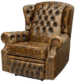 furniture-nabytek.cz - Elektrické polohovacie kreslo Chesterfield