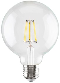 RABALUX LED žiarovka, G95, E27, 7W, teplá biela