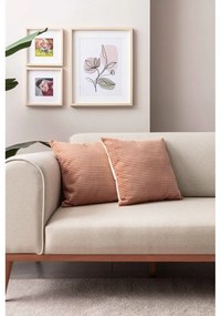 Menčestrové obliečky na vankúše v súprave 2 ks 43x43 cm – Mioli Decor