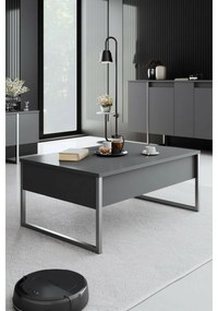 Konferenčný stolík Luxe Anthracite and Silverstolík