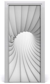 Samolepiace fototapety na dvere abstrakcie tunel 75x205 cm