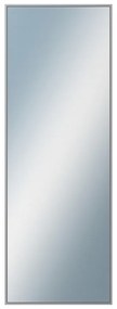 DANTIK - Zrkadlo v rámu, rozmer s rámom 50x140 cm z lišty Hliník šedá (7269006)