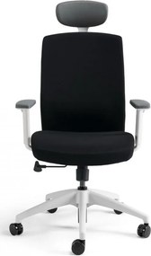 OFFICE PRO bestuhl -  OFFICE PRO bestuhl Kancelárska stolička J2 ECO WHITE SP čierna