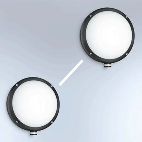 STEINEL 053079 - LED Vonkajšie svietidlo so senzorom L330 LED/9W/230V IP44